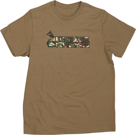 MOOSE RACING Youth Camo T-Shirt - Tan - Small 3032-3686