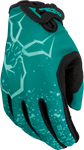 MOOSE RACING Youth SX1* Gloves - Teal - Medium 3332-1760