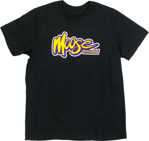 MOOSE RACING Youth Off-Road T-Shirt - Black - XL 3032-3701