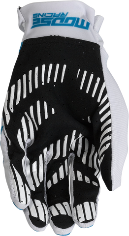MOOSE RACING MX2* Gloves - Blue/White - Medium 3330-7358