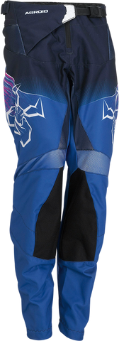 MOOSE RACING Youth Agroid Pants - Pink/Blue - 24 2903-2264