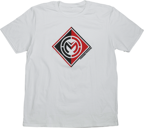 MOOSE RACING Insignia T-Shirt - White - Large 3030-22710