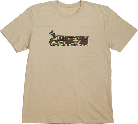 MOOSE RACING Camo T-Shirt - Tan - Large 3030-22730