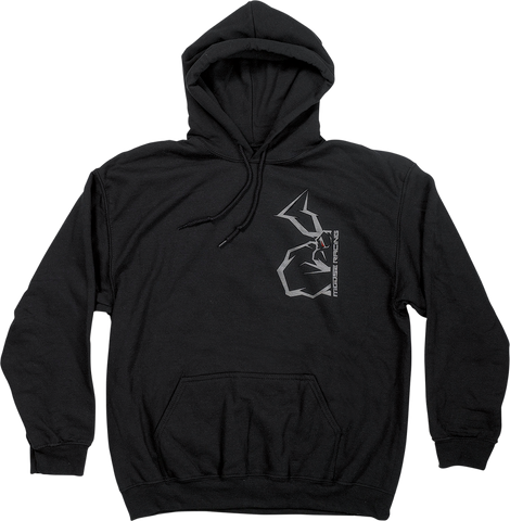 MOOSE RACING Half Agroid Hoodie - Black - Small 3050-6352