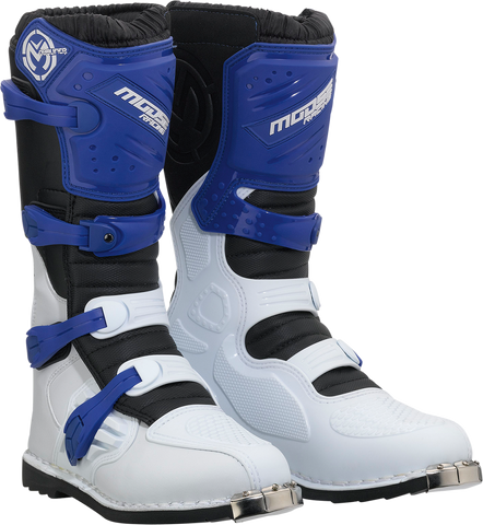 MOOSE RACING Qualifier Boots - Blue - Size 12 3410-2613