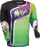 MOOSE RACING Sahara* Jersey - Purple/Green - XL 2910-7231