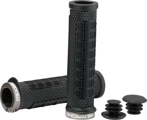 MOOSE RACING MTB Lock-On Grips - Black - 129 mm - 16" Ebike PRO-K524EP1-OD