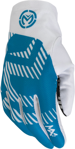 MOOSE RACING MX2* Gloves - Blue/White - XL 3330-7360