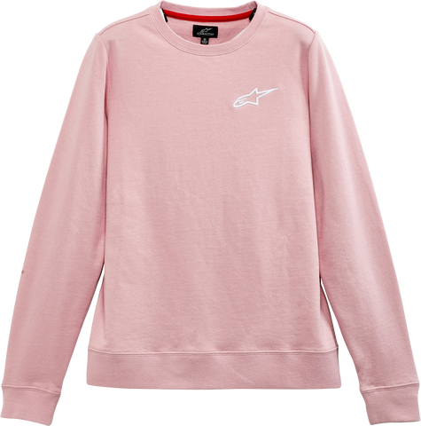 ALPINESTARS Women's Ageless Chest Crew Fleece - Pink - XL 1232518203100XL