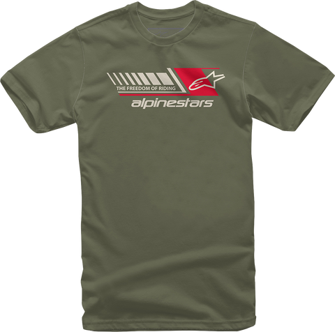 ALPINESTARS Solitaire T-Shirt - Military - 2XL 1232-722306902X