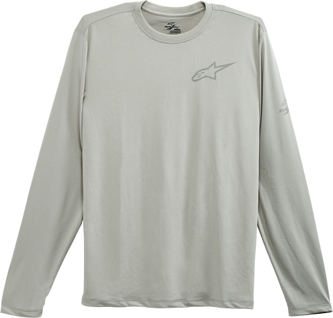 ALPINESTARS Pursue Long-Sleeve T-Shirt - Silver - XL 1232-71000-19XL