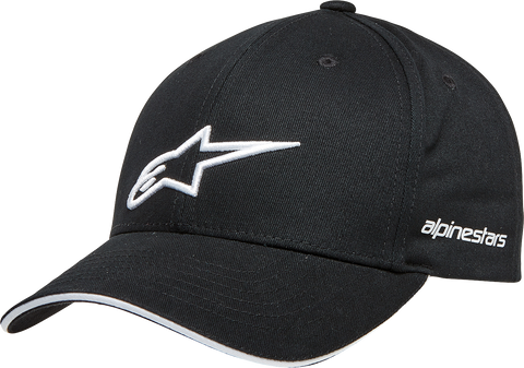 ALPINESTARS Rostrum Hat - Black/White 1232-81000-1020