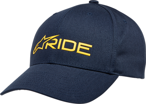 ALPINESTARS Ride 3.0 Hat - Navy/Gold 1232-81030-7059