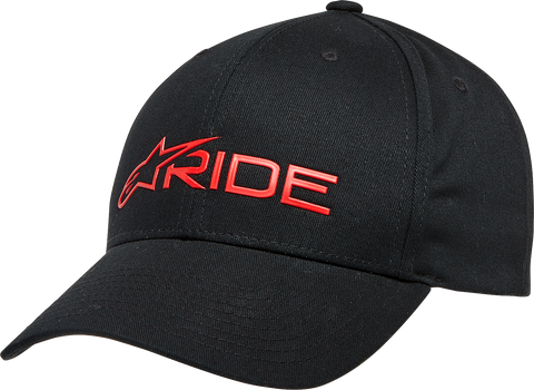 ALPINESTARS Ride 3.0 Hat - Black/Red 1232-81030-1030