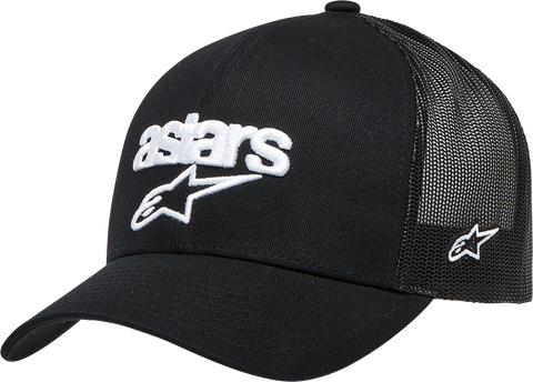 ALPINESTARS Pedigree Hat - Black/White 1232-81040-1020