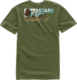 ALPINESTARS Painted T-Shirt - Military Green - 2XL 1232-722246902X