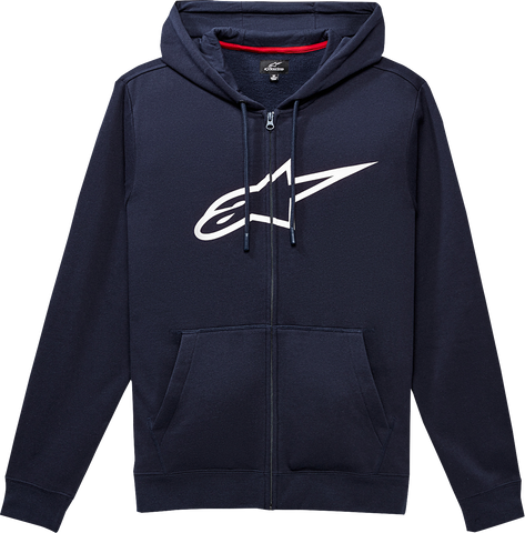 ALPINESTARS Ageless II Zip Hoodie - Navy/White - Medium 1038530527020M