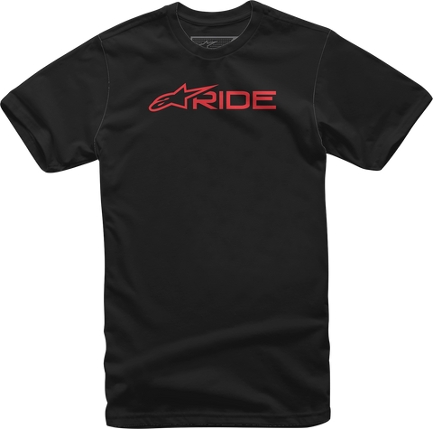ALPINESTARS Ride 3.0 T-Shirt - Black/Red - Medium 1232-722001030M