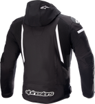 ALPINESTARS Zaca Waterproof Jacket - Black/White - Small 3206423-12-S