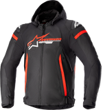 ALPINESTARS Zaca Waterproof Jacket - Black/Red/White - 4XL 3206423-1342-4X