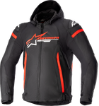 ALPINESTARS Zaca Waterproof Jacket - Black/Red/White - 2XL 3206423-1342-2X