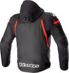 ALPINESTARS Zaca Waterproof Jacket - Black/Red/White - Small 3206423-1342-S