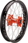 MOOSE RACING SX-1 Complete Wheel - Rear - Black Wheel/Orange Hub - 18"x2.15" - KTM MR-21518-BKOR