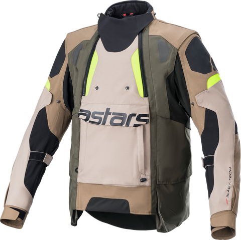 ALPINESTARS Halo Drystar? Jacket - Black/Sand/Yellow - 3XL 3204822-865-3X