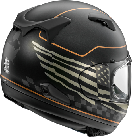 ARAI HELMETS Signet-X Helmet - US Flag - Black Frost - Large 0101-15956
