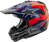 ARAI HELMETS VX-Pro4 Helmet - Stars & Stripes - Black Frost - Medium 0110-8208