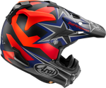 ARAI HELMETS VX-Pro4 Helmet - Stars & Stripes - Black Frost - Large 0110-8209