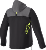 ALPINESTARS Sherpa Jacket - Black/Gray/Yellow - 2XL 4208123-9151-2X