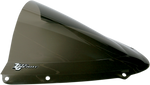 ZERO GRAVITY Double Bubble Windscreen - Smoke - GSXR1 16-109M-02