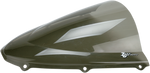 ZERO GRAVITY Double Bubble Windscreen - Smoke - ZX6R/RR 16-246M-02