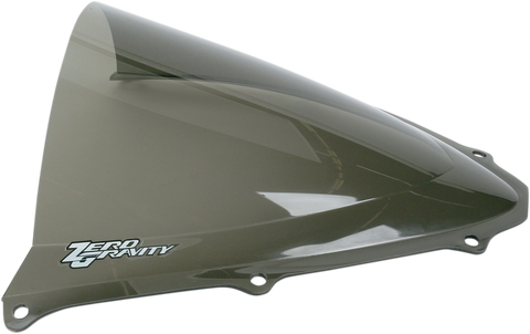 ZERO GRAVITY Double Bubble Windscreen - Smoke - GSXR 6/750 16-110-02