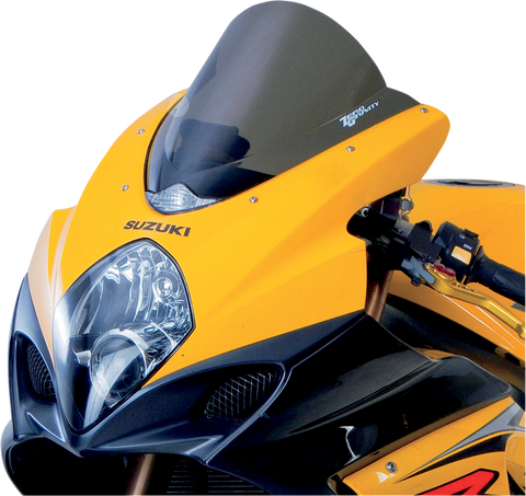 ZERO GRAVITY Double Bubble Windscreen - Smoke - GSXR1 16-111-02