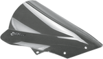 ZERO GRAVITY Double Bubble Windscreen - Clear - ZX-10R 16-262-01
