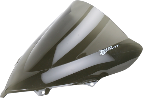 ZERO GRAVITY Double Bubble Windscreen - Smoke - K12/13 16-805-42