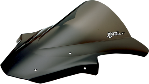 ZERO GRAVITY Double Bubble Windscreen - Dark Smoke - ZX10 16-263-19