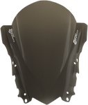 ZERO GRAVITY Double Bubble Windscreen - Smoke - YZF-R3 16-553-02