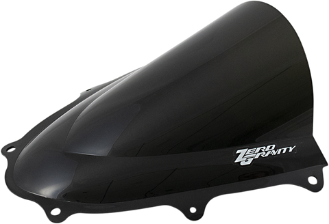 ZERO GRAVITY Double Bubble Windscreen - Dark Smoke - GSXR1000 16-115-19