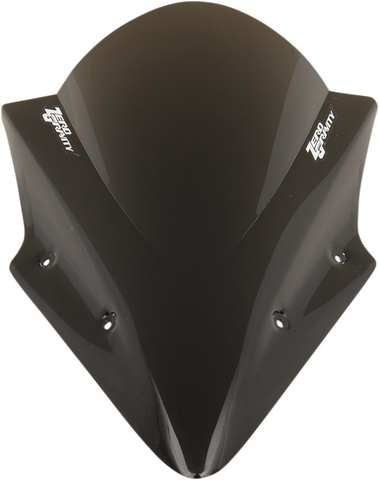 ZERO GRAVITY Double Bubble Windscreen - Dark Smoke - Ninja 650 16-208-19