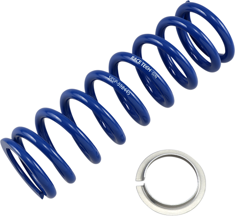 RACE TECH Front/Rear Spring - Blue - Sport Series - Spring Rate 250 lbs/in SRSP 552445