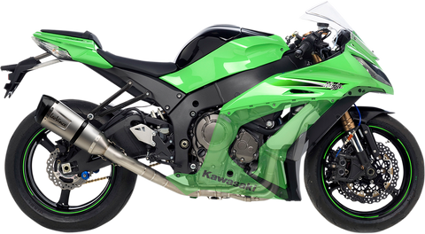 LEOVINCE Factory S Exhaust - Stainless Steel - '11-'15 ZX-10R 8427S