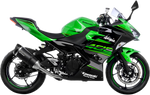 LEOVINCE Factory S Exhaust - Carbon Fiber - Ninja 400 14240S