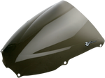 ZERO GRAVITY Double Bubble Windscreen - Smoke - ZX6R 16-244-02