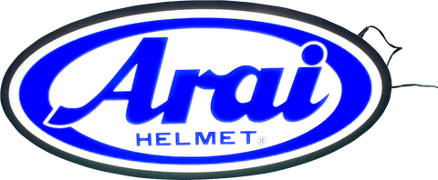 ARAI HELMETS Dealer Sign - Lighted 121496