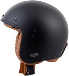 Bellfast Open Face Helmet Matte Black Md