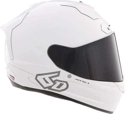 6D HELMETS ATS-1R Helmet - Gloss White - Medium 30-0916