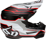 6D HELMETS ATR-2 Helmet - Phase - White/Red - Small 12-2835